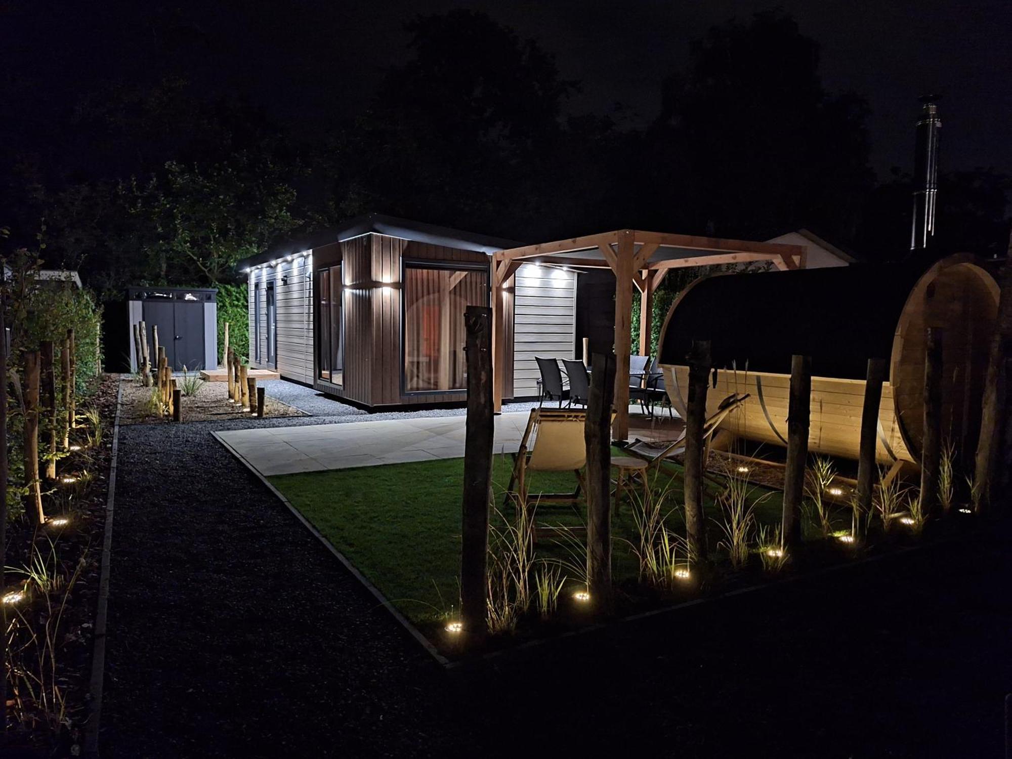 'Relax Lodge Sea' - Wellness Lodge In Zeeland - Private Sauna - Airco - Garden - Outdoor Swimming Pool - Free Wifi, Towels & Bed Linen Heinkenszand Ngoại thất bức ảnh